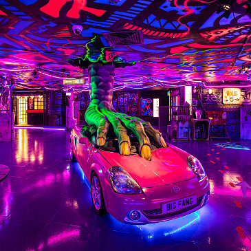 Cardiff car indoor view