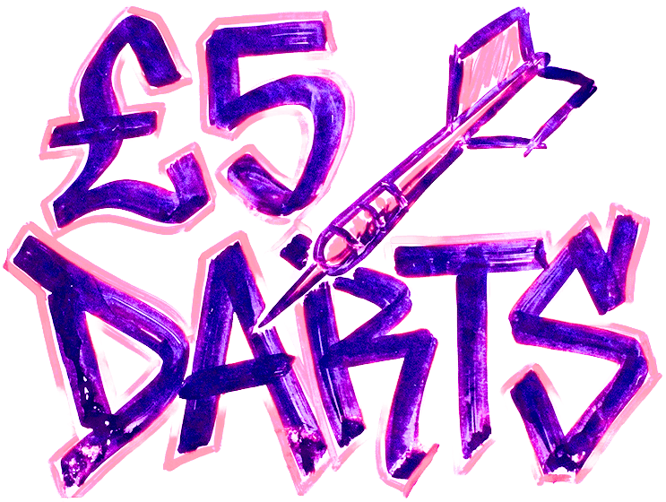 Ghetto Golf £5 darts deal graphic