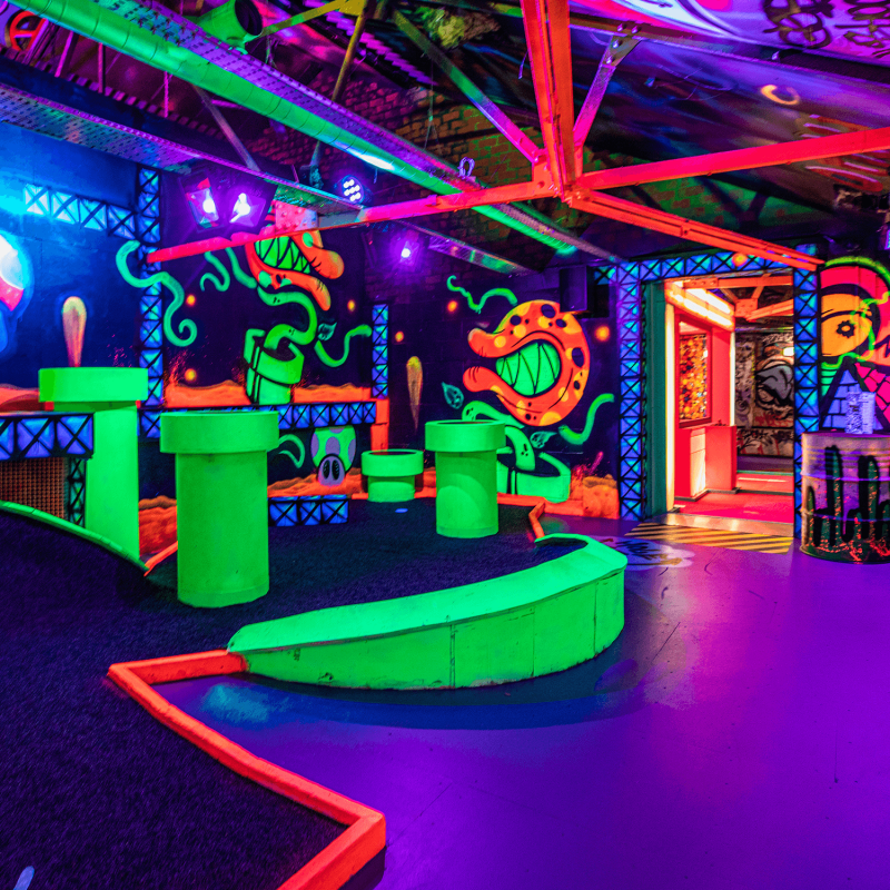 Crazy Golf at Golf Fang